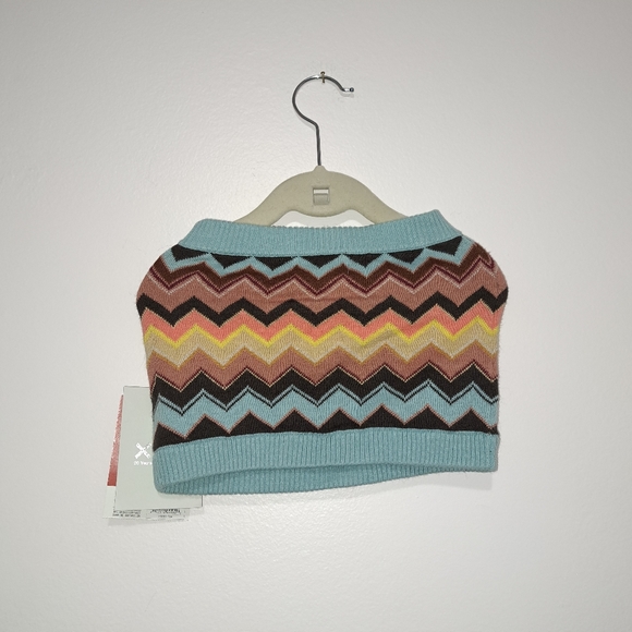 NWT Missoni Size 2T Chevron Knit Skirt With Pockets Drawstring - Picture 2 of 4